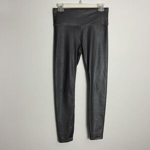 Athleta Elation Shimer Metallic Leggings Womens Size Small